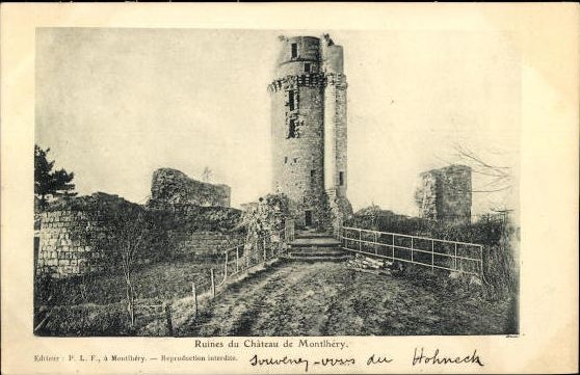 Set von 43 Ak Montlhéry Essonne, verschiedene Ansichten