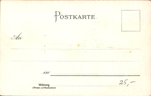 Artist Chromo-Litho Stöwer, Willy, German warship, SMS Sachsen, large battleship