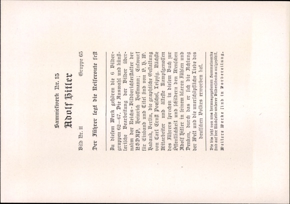 Collective picture Adolf Hitler in the car, road map, compilation no. 15 picture 11