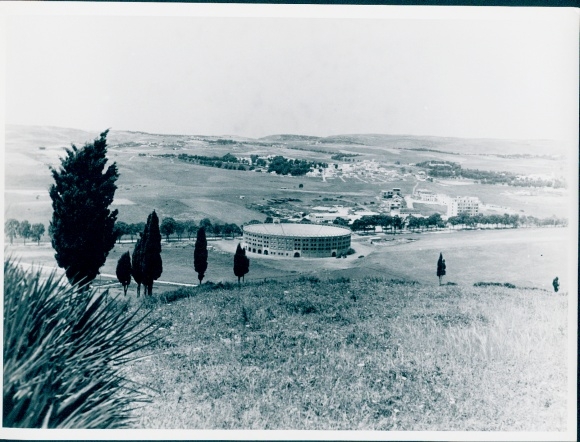 Photo film scene Tanger, the city with two faces, arena, Germany 1952, Jordan J. von Boyadjieff
