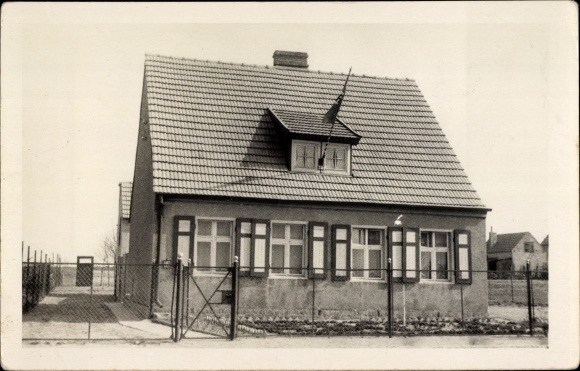 Photo Postcard Höckendorf Klingenberg in the Eastern Ore Mountains, view of the house