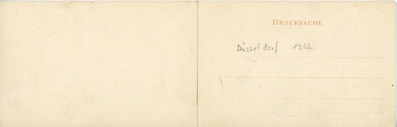 Klapp Ak Düsseldorf am Rhein, industriële en commerciële tentoonstelling 1902