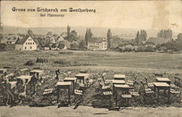 Ak Ronnenberg in Niedersachsen, Benther Berg, Erichsruh, Gesamtansicht