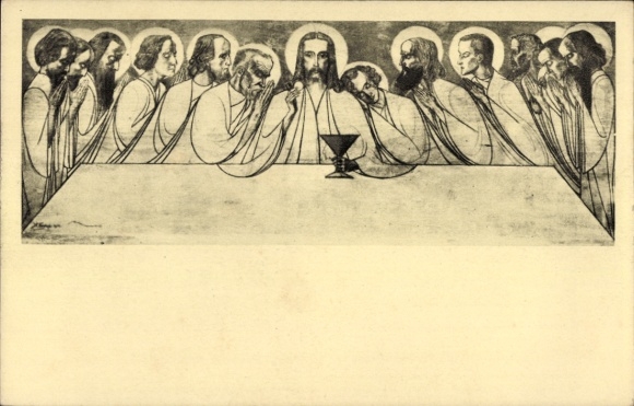 Artist PC Toorop, Jan, Het laatste holy avondmaal