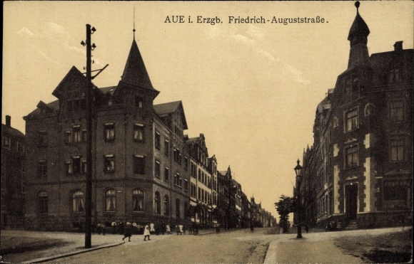 KP Aue w Rudawach Saksonii, Friedrich Auguststrasse