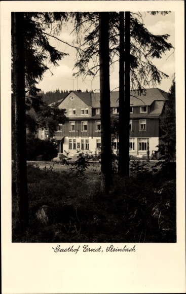 PC Steinbach Johanngeorgenstadt in the Ore Mountains, Gasthof Ernst