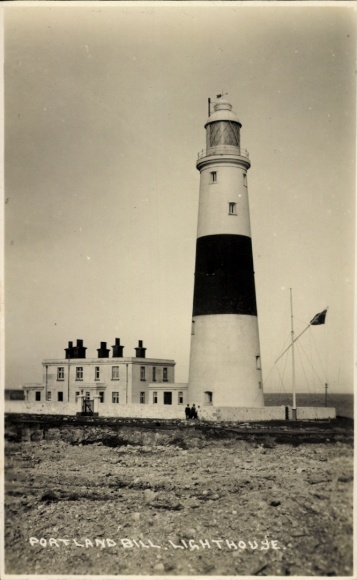 Postcard Portland Bill., Lighthouse