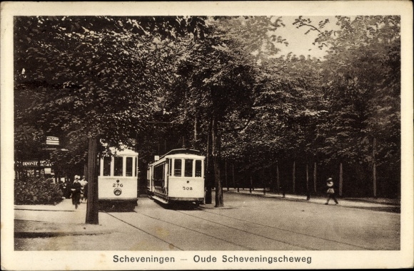 Postcard Scheveningen The Hague South Holland, Oude Scheveningscheweg