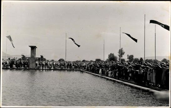 7 old PCs Elze in Lower Saxony, tower diving before 1945, various views