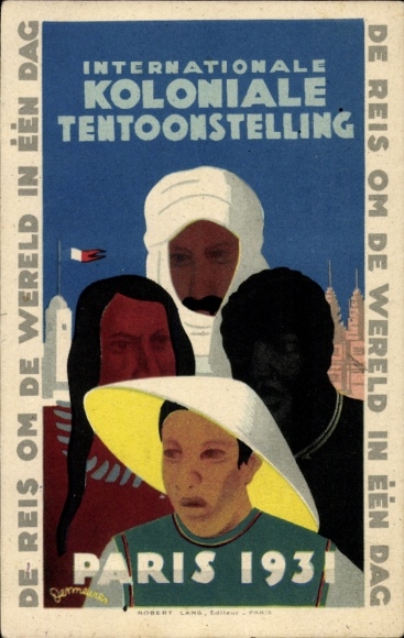 Ak Paris 1931, Internationale Koloniale Tentoonstelling