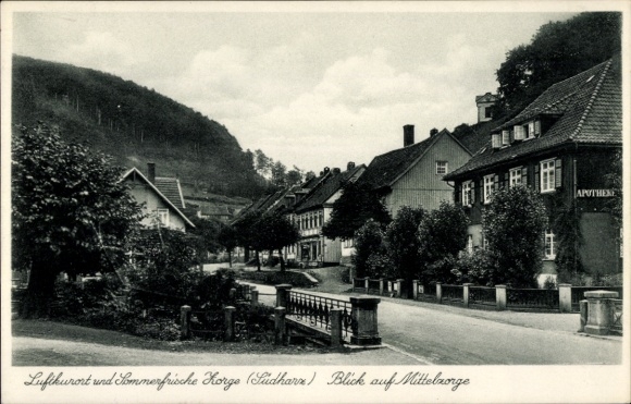 KP Zorge Walkenried w Harz, Mittelzorge, apteka