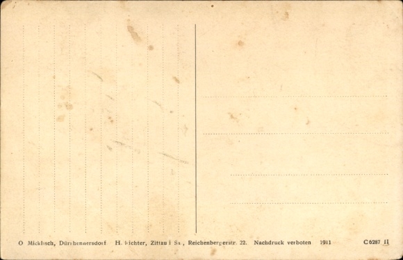 Postcard Dürrhennersdorf in Upper Lusatia, Jähne factory, train station, partial views