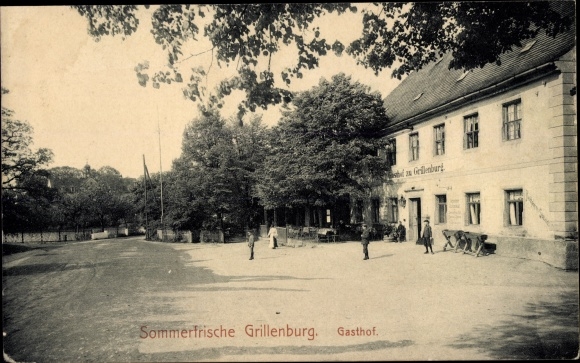 PC Grillenburg Tharandt in the Ore Mountains, Gasthof zu Grillenburg