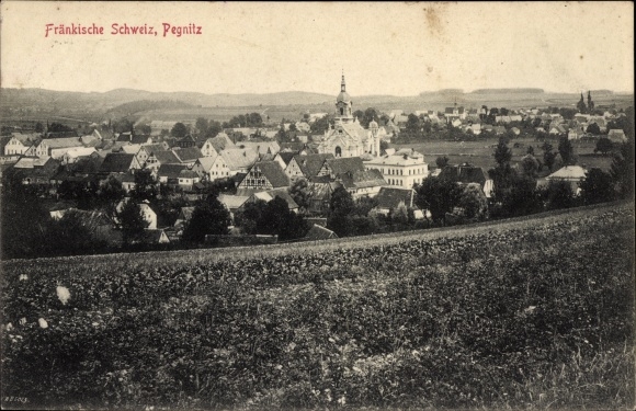 Ak Pegnitz in Oberfranken, Gesamtansicht