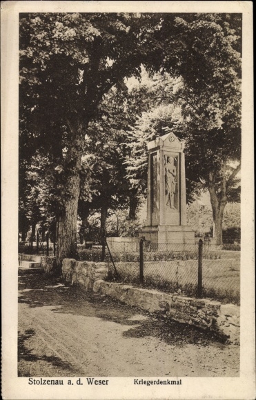 PC Stolzenau on the Weser, war memorial