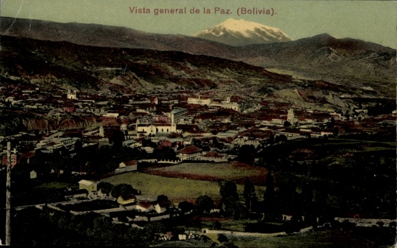 Ak La Paz Bolivia, panorama