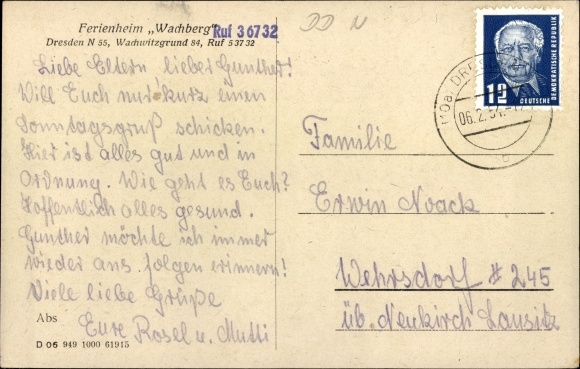 PC Dresden Wachwitz, Ferienheim Wachberg