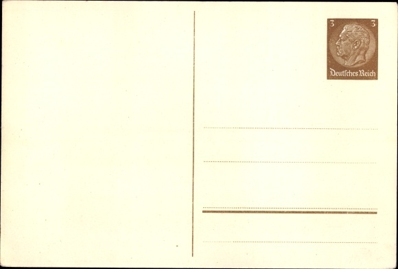 Postal stationery PC Gera in Thuringia, 1st stamp exhibition of the German Collectors Association 1937