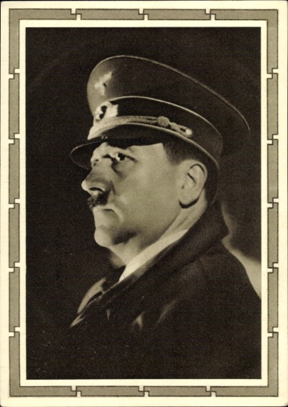 Postwaardestuk Ak Führer en Rijkskanselier Adolf Hitler, portret