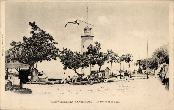 PC Saint Pierre Martinique, Le Phare et le Quai, lighthouse