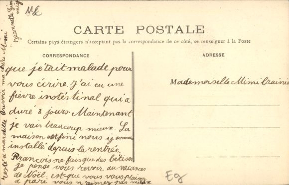 Postcard Ain Chams Cairo Egypt, Maneuver du Camel Corps
