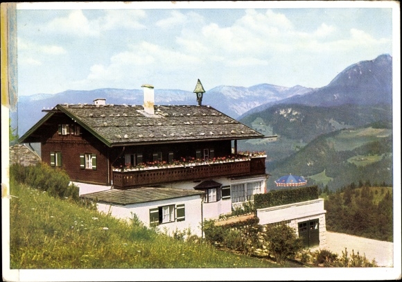 PC Obersalzberg Berchtesgaden in Upper Bavaria, Berghof, Haus Wachenfeld, country house of the Reich Chancellor