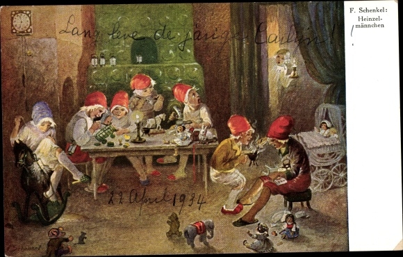 Artist PC thighs, Franziska, brownies, doll carriages, toys, rocking horse
