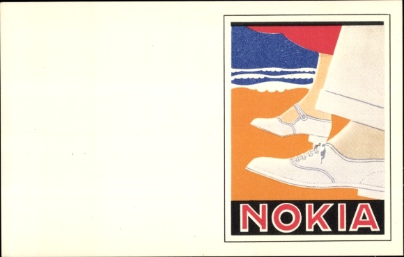 KP artystyczna Buty Nokia, reklama