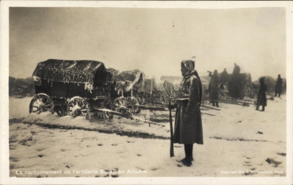 KP Albania, Koszary Artylerii, Zima