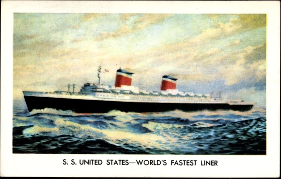 Artysta KP Dampfschiff SS Stany Zjednoczone, USL