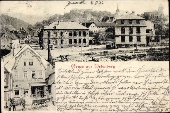 PC Ortenberg in Hesse, general view, inn
