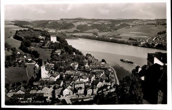 10 old PCs Passau in Bavaria, various views