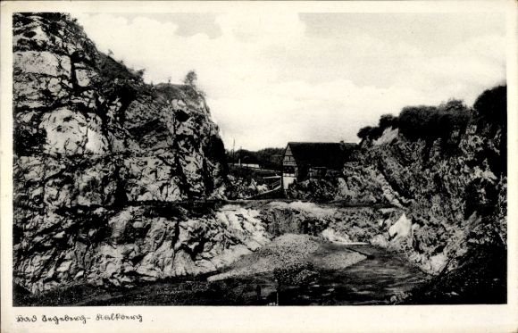 Postcard Bad Segeberg in Holstein, Kalkberg