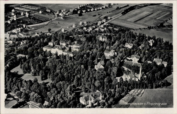 KP Hildburghausen w Turyngii, zdjęcie lotnicze