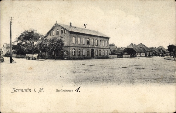 Postcard Zarrentin am Schaalsee, Breitestrasse 1