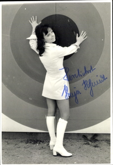 Foto Sängerin Sonja Schmidt, Autogramm