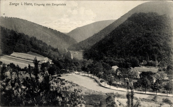 KP Zorge Walkenried w Harzu, widok ogólny, Zorgetal
