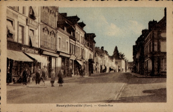 Your Postcard Bourgtheroulde, Grande Rue