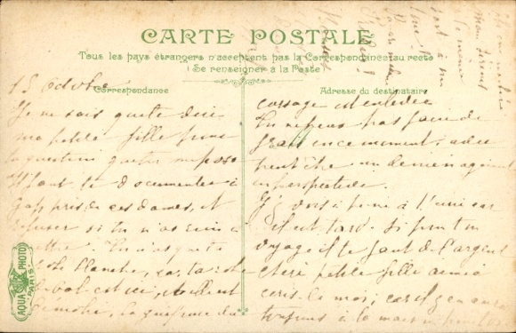 Ansichtkaart Vincennes Val de Marne, De jeu de boulesspelers van Saint Mande