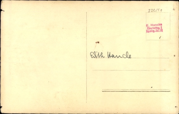 Postcard actress Lotte Koch, portrait, autograph