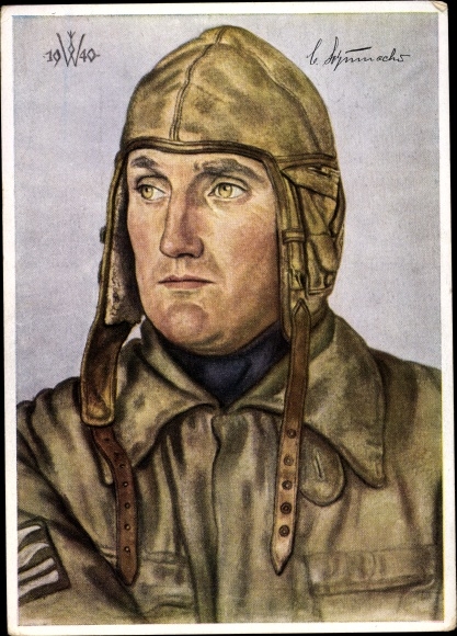 Artist PC Willrich, Wolfgang, Lieutenant Colonel Carl Alfred Schumacher, VDA P 1 R 7 No. 1