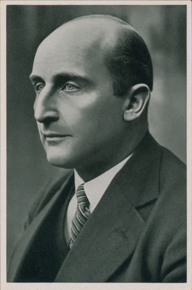 Collector's picture Olympics 1936 Volume I Group 56 Picture 102, Architect Werner March, Builder of Olympic Stadium