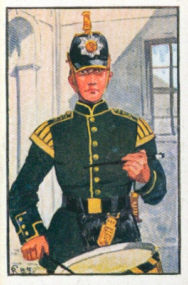 Collection picture German uniforms, Album III Volume 1 picture 205, Trommler 1866
