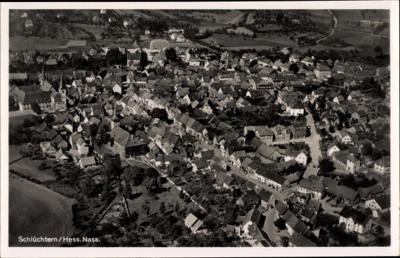 PC Schluechtern in Hesse, aerial photo