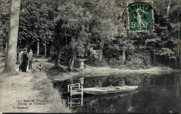 Ak Chaville Hauts de Seine, Etang de l'Ursine