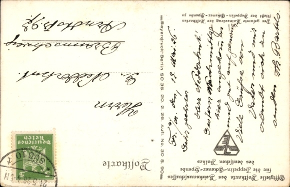 Artysta KP Amtsberg, Otto, Niemiecki sterowiec, darowizna Eckenera, sterowiec, obiekty przemysłowe