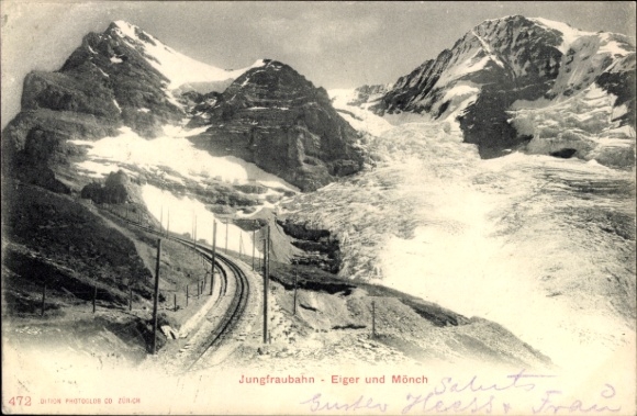 KP Kanton Berna, Jungfrau, Jungfrau Railway, Eiger, Mönch