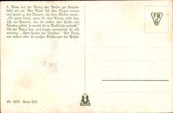 KP artystyczna Kubel, Otto, Kot w butach