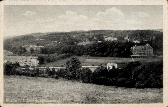 Postcard Westewitz Großweitzschen in Central Saxony, view to the state institute, city view