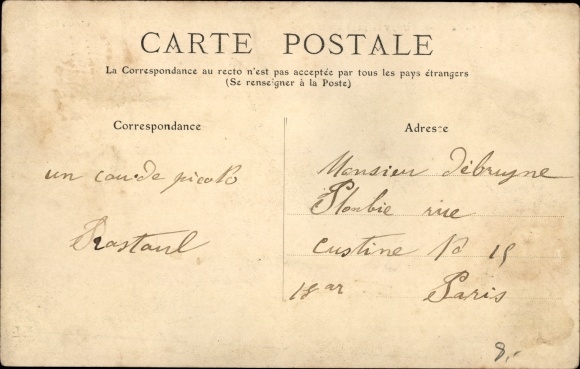 Postcard Saint Flour Cantal, General view and Station